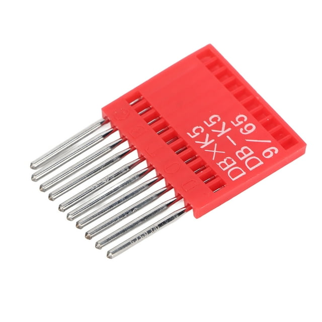 Embroidery Needles, 100pcs DBxK5 Regular Point Needles Sewing Machine Needles With Plastic Case for DIY Sewing