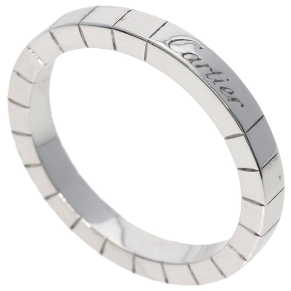 Pre-Owned Cartier Lanier #60 Ring, 18K White Gold, Women's, CARTIER