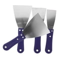 thumbnail image 4 of HOOWIFFY 4Pcs Professionals Drywall Spatula Blue Handle 9.4x4.7x0.6in, 4 of 8