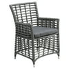 Zuo Vive Sandbanks Aluminum Dining Chair - Gray