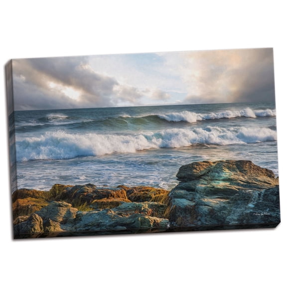 Gango Home Decor Contemporary The Clearing by Robin-Lee Vieira (Ready to Hang); One 18x12in Hand-Stretched Canvas