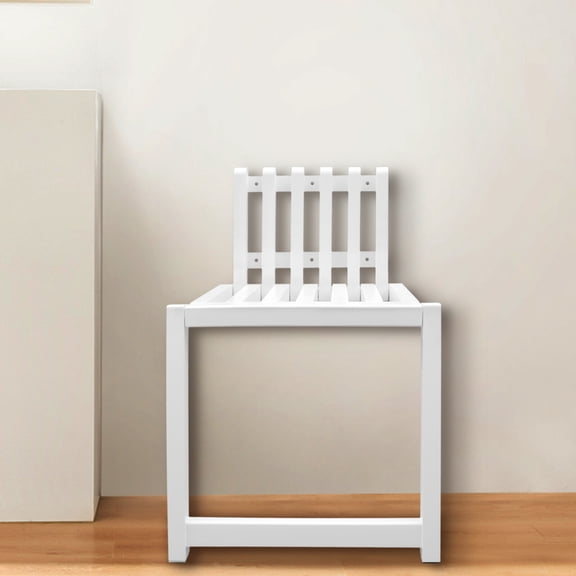 Wall Mounted Folding Chair, Door Shoe Cabinet Hidden Footstool, Folding Bathroom Balcony Living Stool, Folding Shower Seat, for Entrance Bathroom Bedroom