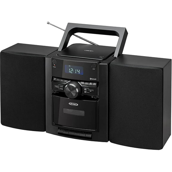"BcTlyInc CD-785 Portable Bluetooth CD Music System with Cassette and PLL AM/FM Radio, Top loading CD player with Bluetooth, Supports A2DP, ACRCP,.., By Visit the BcTlyInc Store"