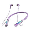 thumbnail image 2 of Gecau Long Life RGB In Ear Wireless Sports Bluetooth Headset Long-Lasting Purple 7.6x6 Inch Home Decor, 2 of 3