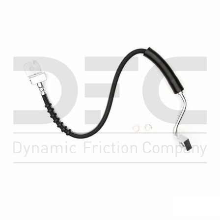 Rear Lower Left Dynamic Friction Company Brake Line Hose 350-54520 For 1997-2002 Ford Expedition, 1998-2002 Lincoln Navigator