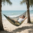 thumbnail image 6 of Wobogo Golden Eagle Camping Hammocks 330 lb Capacity with Tree Straps and Hanging Pockets for Outside Hiking Beach Backpack Travel, 6 of 8