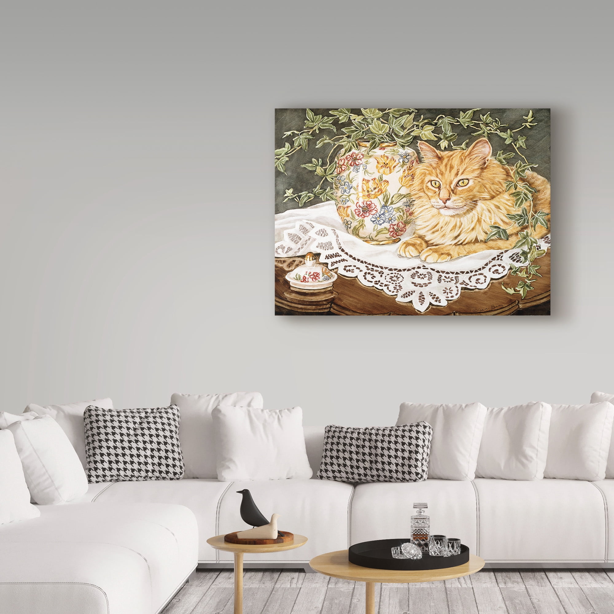 Trademark Fine Art 'Little Lion' Canvas Art by Jan Benz