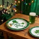 thumbnail image 4 of Decoraciones para el Día de San Patricio, platos festivos, cubiertos para fiestas, artículos para fiestas, gruesos y duraderos, adecuados para fiestas de primavera, juegos de platos desechables, vajil, 4 of 6