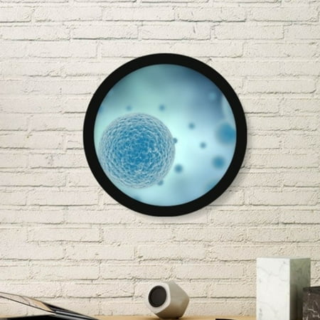 Modern Round Free Combination Frame Wall Hanging No-trace Photo Frame Home Art Decoration 16