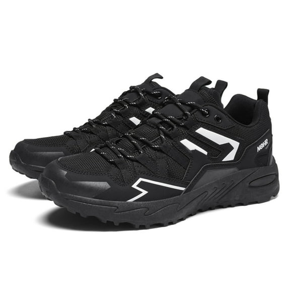 Ravr Road Men's Hiking Shoes Wear-Resistant Anti-Slip Outsole,Lightweight Comfort Soft Insole,Water-Proof Suede Upper Breathable Mesh for Outdoor Trailing Backpacking Camping