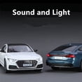 thumbnail image 3 of 1:24 AUDI A7 Coupe Alloy Sports Car Model Diecasts Metal Vehicles Car Model Sound and Light Simulation Collection Kids Toy Gifts, 3 of 6