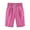 Hot Pink, variant on Binmer Women Shorts Summer Solid Five Points Large Size Cotton Linen Pants Casual Pants