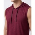 thumbnail image 4 of 3 Pack Men's Dry Fit Tank Top Hoodie Sleeveless Workout Gym Muscle Shirts, 4 of 8