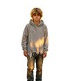thumbnail image 2 of Tiijoy Halloween Boys Oversized Distressed Hoodie Trendy Streetwear Sweatshirt, Grey, Sizes 3-13, 2 of 3