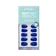 thumbnail image 4 of Press On Nails BtartBox, gel corto ovalado, azul marino, 16 tamaños, 4 of 7