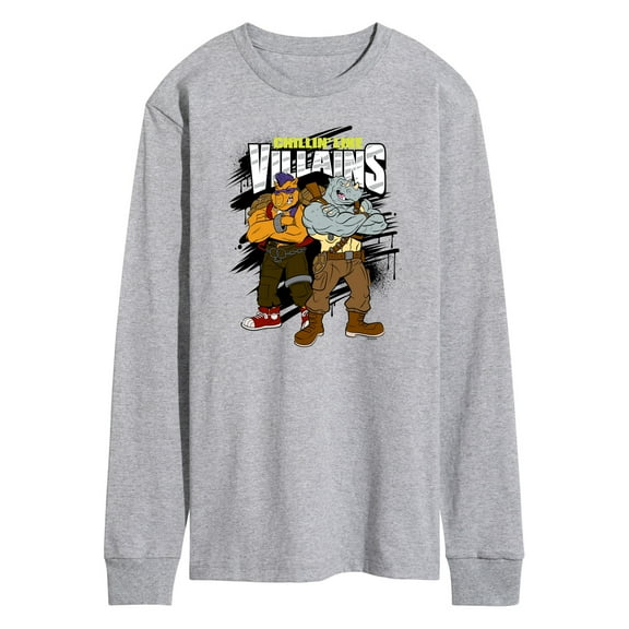 Teenage Mutant Ninja Turtles - Chillin Like Villains - Men's Long Sleeve T-Shirt