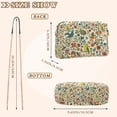 thumbnail image 4 of FORMRS Women Crossbody Purse with Chain Strap Vegan Leather Shoulder Handbag, Beige Cartoon Animals, 4 of 7
