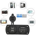 thumbnail image 4 of Fast Car Charger, Car Voltmeter Safe Waterproof  For Motorcycles For Yachts, 4 of 8