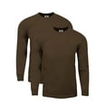 thumbnail image 1 of Shaka Wear 2Pack Men's Max Heavy Weight 7 oz Cotton Long Sleeve T-Shirt S~7XL, 1 of 3