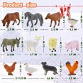 thumbnail image 4 of Nativity Set 24 Figurines, Holy Family, Magi, Shepherd, Angel, Sheep, Stable, Fences, Resin Interactive Christmas Countdown Calendar for Children and Youth, 4 of 9
