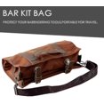 thumbnail image 1 of Bolsa de barra portátil con correa para el hombro para viajes, bolsa enrollable para juego de utensilios de bar de fácil transporte, 1 of 3