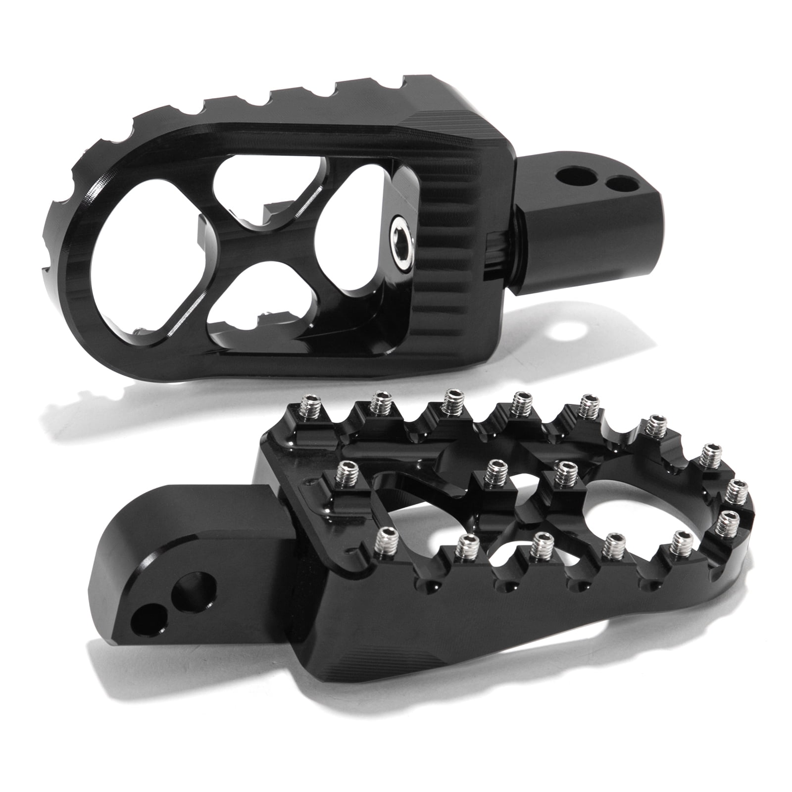 Billet Passenger Wide Foot Pegs Footpegs for Harley Softail M8 1821