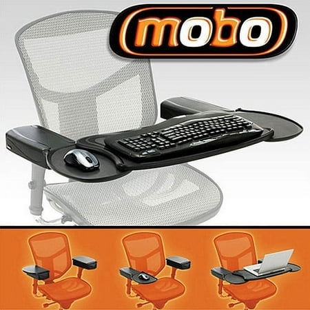 UPC: 0855205002003 | Ergoguys Mobo Chair Mount Keyboard and Mouse Tray System