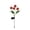 D001- Red, variant on Outdoor Pathway Lights Solar Powered, Solar Flower Lights Outdoor, Waterproof Garden Yard Decorative Stakes