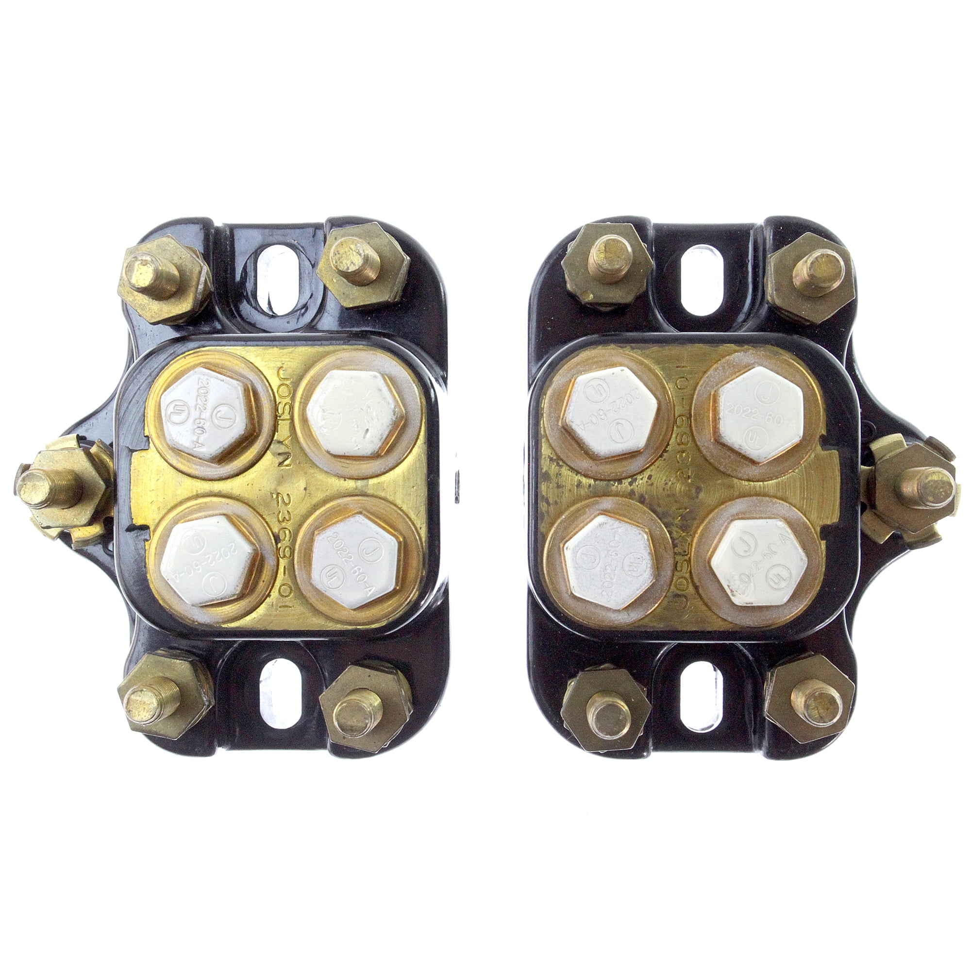 Joslyn 236901 587N Signal Circuit Protector, Brass Terminals, Encapsulated