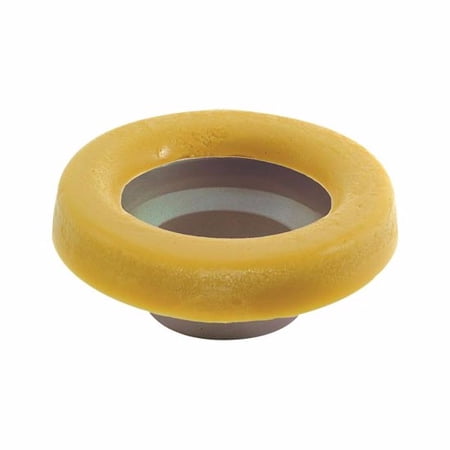 Eastman 40145 Jumbo Wax Ring With Flange - 3 Or 4 Inch Toilet Seal, Yellow (6-Pack)