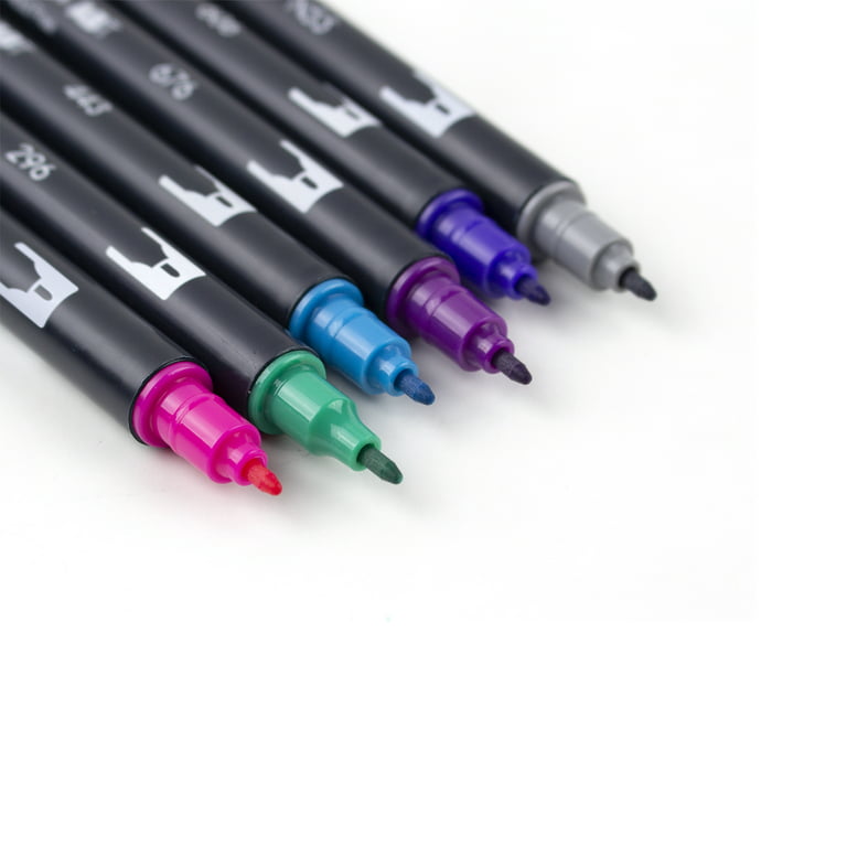 Tombow : Dual Tip Blendable Brush Pen : Rhodamine Red