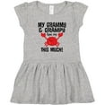 thumbnail image 3 of Inktastic My Grammy and Grampy Love Me Girls Toddler Dress, 3 of 5