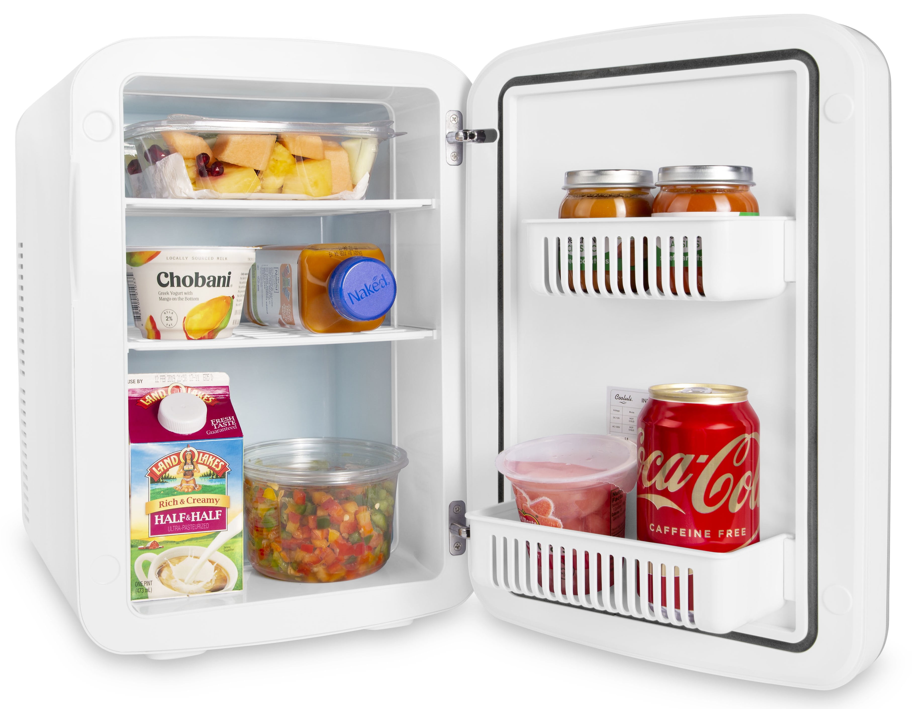 Cooluli Infinity Energy Efficient Refrigerator with Shelves, 11.46 lb