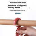 thumbnail image 4 of TanSiDing Windproof Underwear Socks Drying Rack with 8 Clips, 360 Swivel Hook, Multi-Function Laundry Hanger for Closet Storage, Travel, Bathroom, Balcony, Wardrobe Organizer, 4 of 8