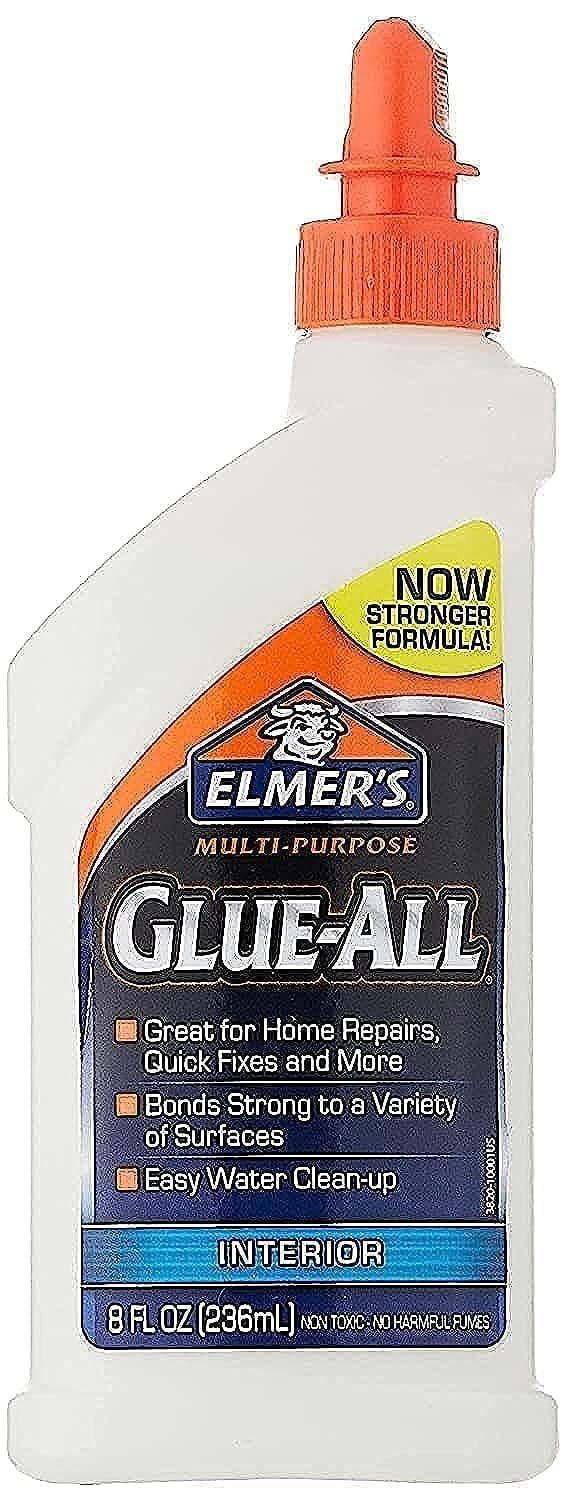 Elmer's Washable Pink Color Glue - 5 Oz Bottle For Slime Making & Colorful Crafts