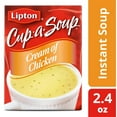 thumbnail image 4 of SOUP SECRETS Lipton Instant Soup Cream of Chicken 4 Count For a Warm Cup of Soup Only 60 Calories Per Serving 2.4 oz ( Pack of 2 ), 4 of 8
