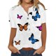 thumbnail image 1 of VISgogo Blusa Femenina, Patrones Estampados Camisa de Manga Corta Tops Casuales con Botones para Primavera Verano, S/M/L/XL/XXL VISgogo  moda, 1 of 9