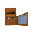 thumbnail image 2 of Empire Cove VIP Classic Genuine Leather Slim Bifold Wallets Flip Up ID Tan, 2 of 3