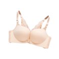thumbnail image 3 of Sujetador sin costuras Abertura frontal Ropa interior de encaje Sin alambre Sexy Bralette transpirable Racerback, Albaricoque, 32/70 Inevent AP001113-13, 3 of 7