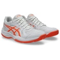 thumbnail image 2 of Zapatillas de Vóleibol Upcourt 6 para Mujer ASICS Blanco Coral Talla 7, 2 of 9