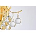thumbnail image 4 of Elegant Lighting Toureg Transitional 6 Light E12 Crystal Wall Sconce Chrome, 4 of 9