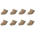 thumbnail image 4 of ZeroSock Womens Bamboo Toe Capper Socks With Grip (4 Pairs Per Box) (Women's Size 5.5-8.5, Nude), 4 of 8