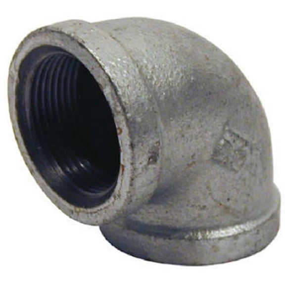 G-L9002 0.25 in. Galvanized 90 Degree Equal Elbow