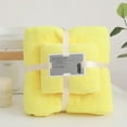 NGHnuifg HighDensity Coral Towel And Bath Towel TwoInOne Set Soft