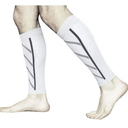 Compression Leg Sleeve Calf Support Sports Exercise Running Leg Warmer