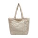 thumbnail image 2 of Women's Soft Fabric Tote Bag Large Capacity Nylon Shoulder Bag Handbag For Student Class Daily Use, 2 of 8