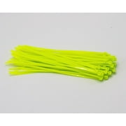 NELCO, General Purpose Cable Ties, Neon Green, Material: Nylon6/6, Qty: 100/pack