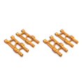 thumbnail image 4 of Vogacara RC Car Swing Arm 2 Piezas Brazo de suspensión de control remoto resistente al desgaste Opción ligera Hop Ups Juguetes Suministros Plata Type2 NO2 Vogacara CBP203024, 4 of 5