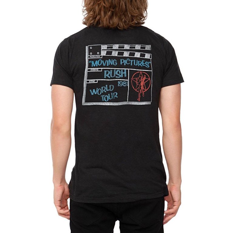 Rush Moving Pictures '81 Tour Vintage T-Shirt