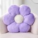 thumbnail image 1 of wonima44 Lavender Flower Pillow, Cute Decorative Flower Shaped Throw Pillow with Faux Rabbit Fur, 19.6" Soft Flower Plush Throw Pillow Floor Pillows Room Décor for Bedroom Living Room, 1 of 1